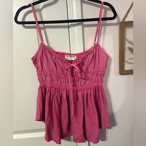 NWT Free People Scarlett Ruched Tank Top